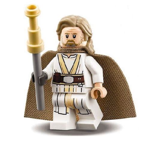 Lego Star Wars - Luke Skywalker The Last Jedi 75200 Minifigure new ...