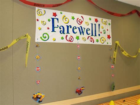 Farewell Banner For Boss | Farewell banner, Party invite template, Banner