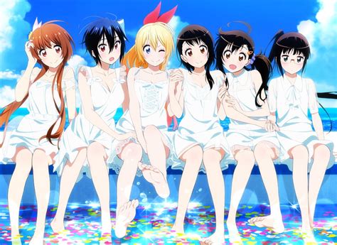 HD wallpaper: Anime, Nisekoi, Chitoge Kirisaki, Haru Onodera, Kosaki ...