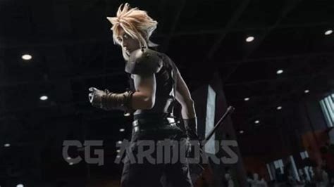 Final Fantasy 7 FFVII Cloud Strife Cosplay Armor