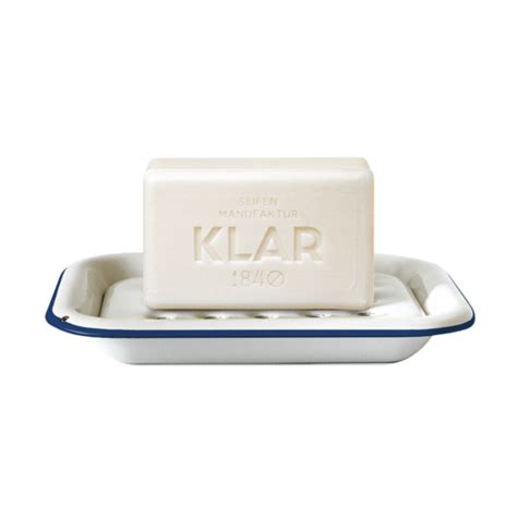 Klar Soap Dish white & blue - Nipavo