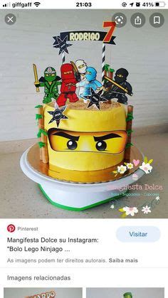 8th Birthday, Birthday Cake, Lego Ninjago