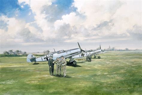 Somewhere in France - Scenes of the Battle of Britain - Aviation Art by ...