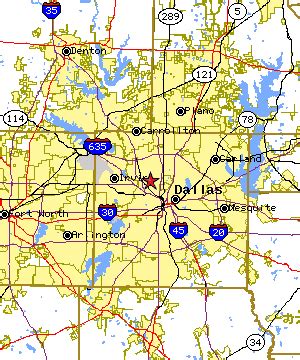 Love Field Airport Map