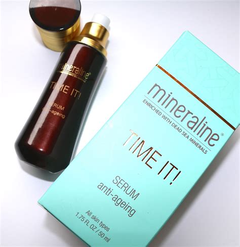 Beauty Shout Box: MINERALINE TIME IT! ANTI-AGEING SERUM {REVIEW}