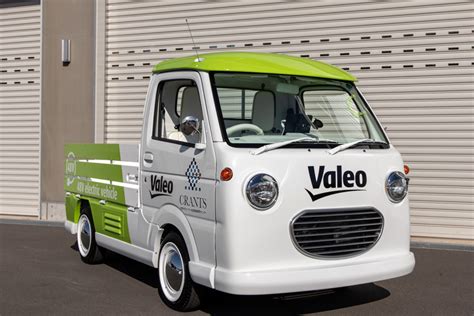 Valeo 48V Electric Truck prototype was unveiled in Japan | Small Cars Club