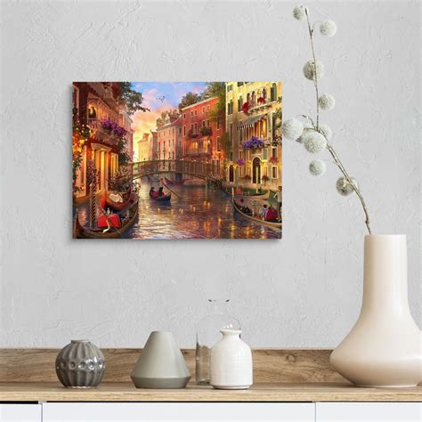 Sunset In Venice Wall Art, Canvas Prints, Framed Prints, Wall Peels ...