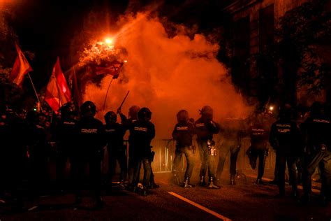 Protests turn ugly as pressure mounts on Spain's acting government for amnesty talks with ...