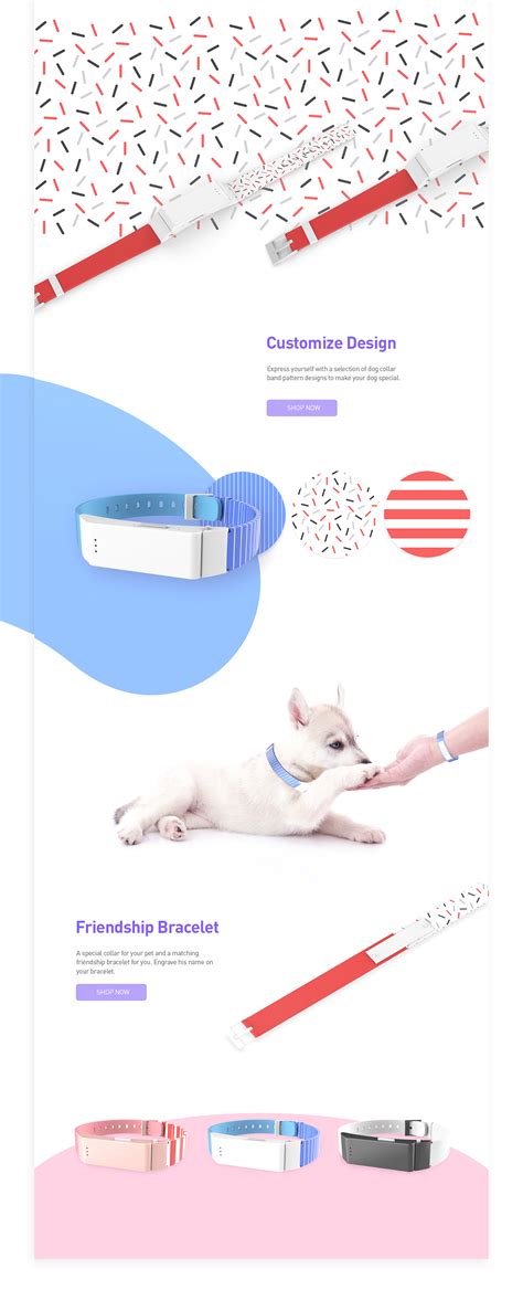 Smart dog collar to share Ourday on Behance