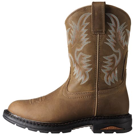 Women's Ariat Tracey Composite Toe Work Boot (Dusty Brown) – Frontier ...