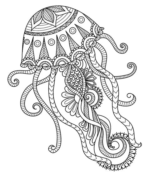 Medusa - picture for adults to color for free