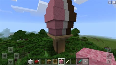 Minecraft House inside ice cream cone! | Minecraft, Ice cream cone ...