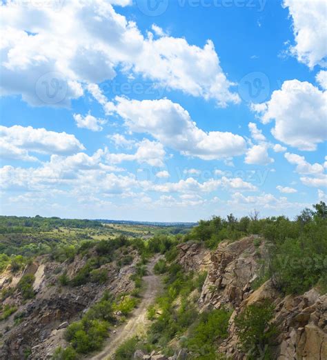 Road on rugged terrain with cloudscape Stock photo 2540995 Stock Photo ...