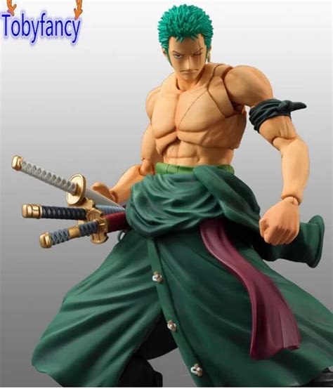 One Piece Zoro Figure SHF PVC Onepiece Action Figures S.H.Figuarts Anime Roronoa Zoro Model Toy ...