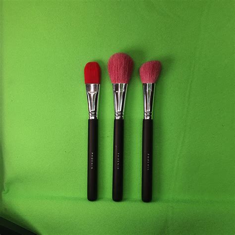 Powder, Blush and foundation brush set | Sole Wig Works