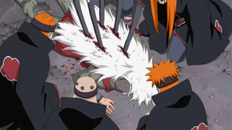 When does Jiraiya die in Naruto?