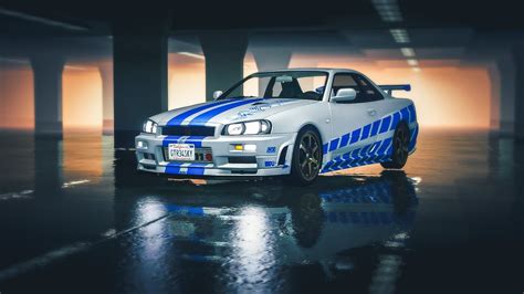 Gt-R R34 Paul Walker Wallpapers - Wallpaper Cave