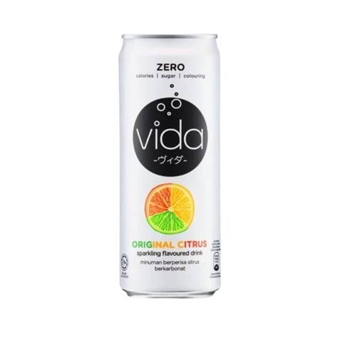 Vida Original Citrus Sparkling Drink 325ml – Wmart