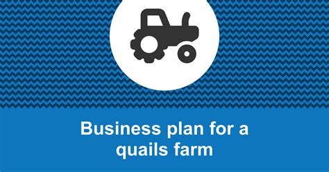 How to write a business plan for a quail farm?