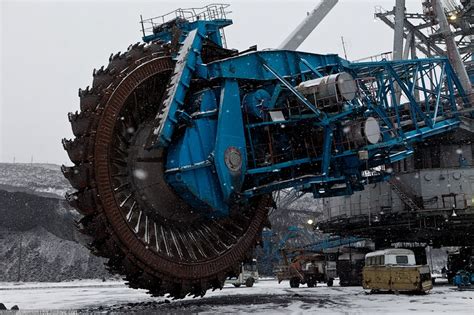 This Monster Excavator Harvests Coal From The World's Larges