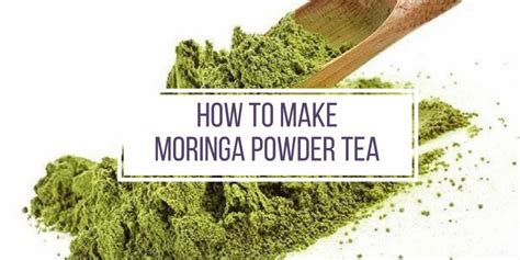 Make Moringa Powder Tea – Simple Recipe | Health Buster