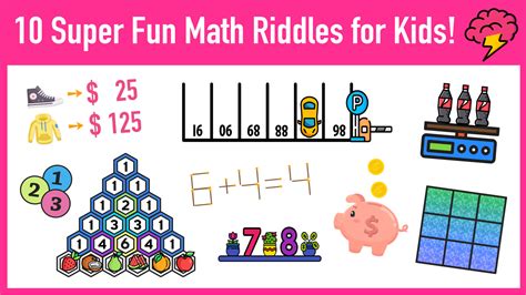 10 Super Fun Math Riddles for Kids Ages 10+ (with Answers) — Mashup Math