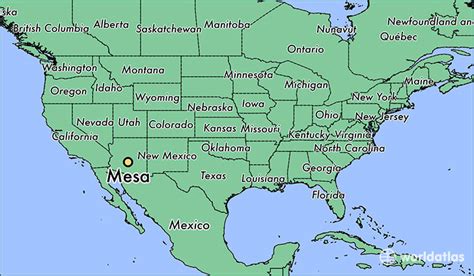 Where is Mesa, AZ? / Mesa, Arizona Map - WorldAtlas.com