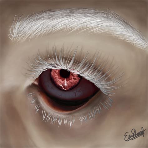 demonic albino eye Solipsist - Illustrations ART street