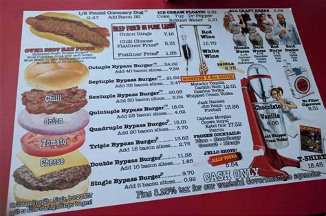 Heart Attack Grill: Menu, Prices, & Hours (August 2023)