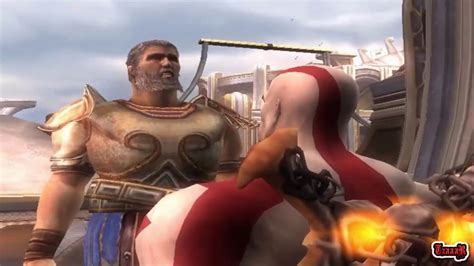 Kratos Brutally Kills Theseus God Of War 2 - YouTube