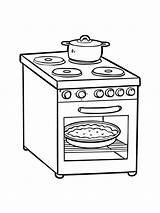 Printable oven coloring Page book Pdf – Artofit sketch template