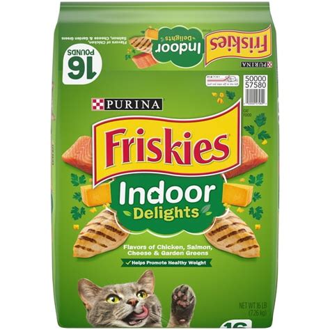 Friskies Indoor Dry Cat Food, Indoor Delights, 16 lb. Bag - Walmart.com ...