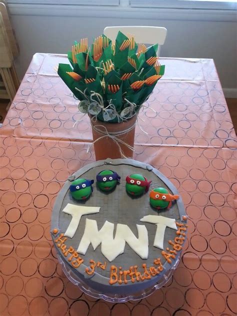 TMNT cake :) | Tmnt cake, Bday, Tmnt