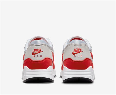 Nike - AIR MAX 1 '86 OG 'WHITE/UNIVERSITY RED-LT NEUTRAL GREY' - VegNonVeg