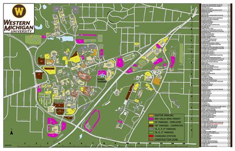 Campus Map Of Western Michigan University - Winter Olympics 2024 Medals