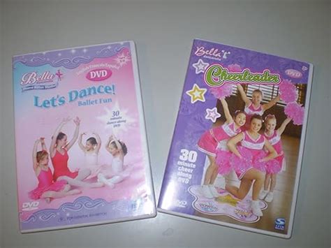 Amazon.com: 2 DVD Bella Dancerella Set: Cheerleader, and Let's Dance ...