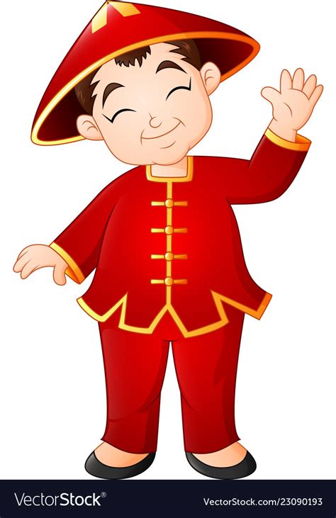 China Cartoon Images - Chinese man icon cartoon Royalty Free Vector Image - argastpaostermalm