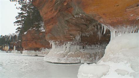 Lake Superior's dazzling ice caves