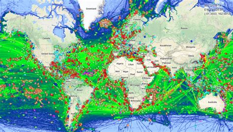 Map of the Day: All the World's Maritime Traffic - The Sounding Line