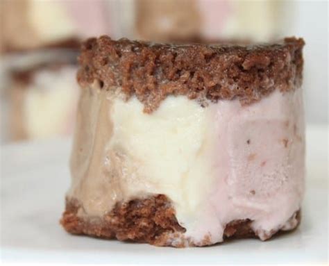 Homemade Neapolitan Ice Cream Sandwiches - Honest Cooking Magazine