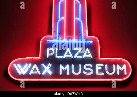 Texas, San Antonio. Plaza Wax Museum Stock Photo - Alamy