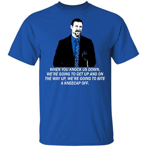 Dan Campbell Head Coach Bite A Kneecap Shirt | Allbluetees.com