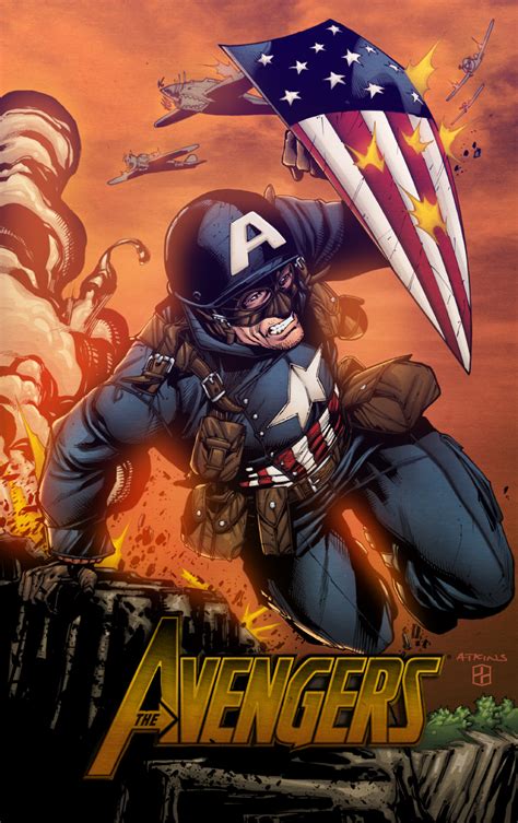 Captain America by AlonsoEspinoza on DeviantArt