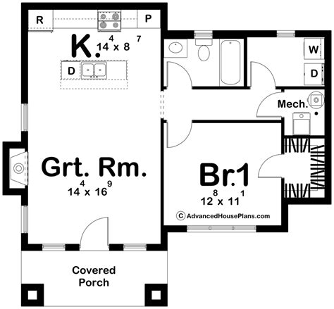 One Bedroom Casita Floor Plans | www.resnooze.com