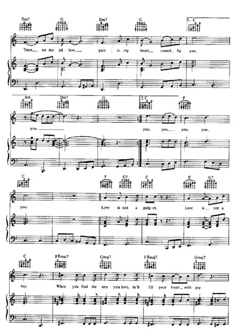 TEARS ON MY PILLOW Piano Sheet music | Easy Sheet Music