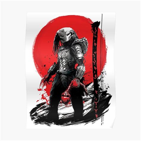 ""Hunter's Moon"- Predator" Poster for Sale by Cyanideart | Redbubble