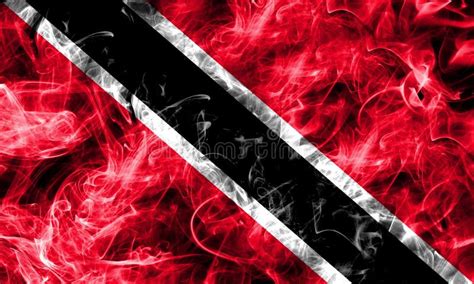 Trinidad and Tobago Smoke Flag Stock Image - Image of pennant, army ...