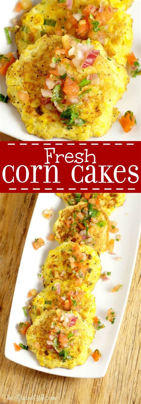 Fried Corn Cakes Recipe | Recipes, Veggie dishes, Corn cakes recipe