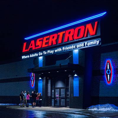 LASERTRON - Where Adults Go To Play With Friends and Family