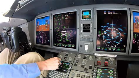 The Bombardier Challenger 300 cockpit with Jeff. | aircraft cockpit ...